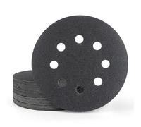 Viaky 36Pcs 125mm Wet Dry Sanding Discs, Hook and Loop Random Orbital Sander Pads 240 Grit | Silicon Carbide Sandpaper for Wood, Metal, Furniture & Auto Polishing