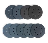 Viaky 36Pcs 125mm Wet Dry Sanding Discs, Hook and Loop Random Orbital Sander Pads 320 400 600 800 1000 1200 1500 2000 3000 Grit | Silicon Carbide Sandpaper for Wood, Metal, Furniture & Auto Polishing