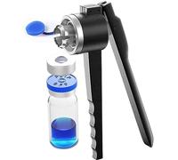 Vial Crimper Manual Capping Tool Stainless Steel for Aluminum-Plastic/All-Aluminum Bottles 20-30 Bottles/Minute Tight Seal