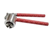 Vial Crimper Manual Vial Crimper 26mm/28mm/30mm/32mm, Hand Sealing Pliers for Crimping Flip Off Cap Bottles(30mm Alu Plastic)