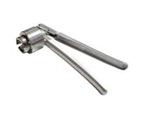 Vial Crimper Manual Vocational Vial Crimper, Stainless Steel Flip Caps, Sealing Machine, Silver 13 20mm, Various Models(Full Aluminum,13.0mm)