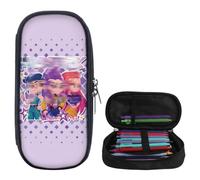 viallolipa Large Capacity Pencil Case with 3 Compartments, Pen Bag for Girls Fans, Stationery Case Pencilcase for Student Teens Adult Gifts Office Supplies