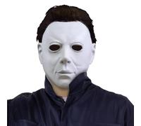 viallolipa Michael Myers Mask, Halloween Masks Horror, Scary Movie Latex Mask, Halloween Mask for Adults, Men, Women, Cosplay, Masquerade Ball, Costume Party
