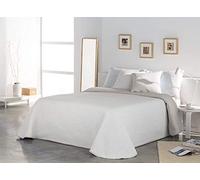 VIALMAN Lightweight Bedspread Sofia 26 Double Bed | Quilt Size 230 x 270 cm | Bedspread Bed & Sofa Throw Grey