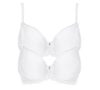 VIANIA! 2 Pack Underwired Spacer Bra Leni 204461 Ivory 40B