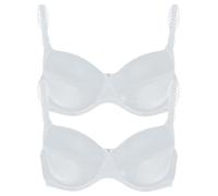 VIANIA! 2 Pack Underwired Spacer Bra Sally 144457 White 40B