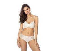 VIANIA! Soft-BH 214461 Carmen Moulded Cup Cups Foam Cups Narrow Straps Colour Cream / Black, cream, 90D