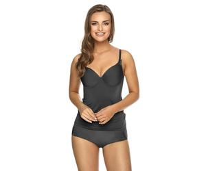 Viania top with Built-in Bra Carola Dark Grey Size Cup C: 75