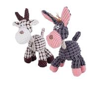 Vianys Bite Buddy,Resistant Squeaky Dog Toys for Heavy Chewers,vianys bitebuddy,Unbreakable Stuffed Plush Dog Toys for Heavy Chewers,Shirem Bite Buddy,Donkey Dog Toy queaky Dog Toys for Heavy Chewers(