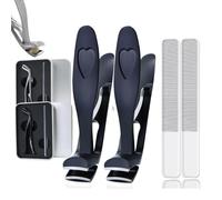 Vianys Clipmaster Pro, Cumulus Clipmaster Pro, 2024 Upgraded Ergonomic Angled Head Senior Toenail Clipper, Large Angled Head Toenail Clippers with Wide Opening (2PCS Black, Box)