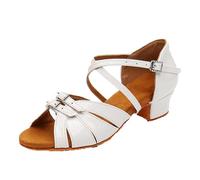 Viaoragiosa Latin Dance Shoes,Satin Salsa Ballroom Dance Shoes,ladies Latin Dance Shoes,Satin Ballroom Dance,ballroom Dance Shoes,Breathable Open Toe,Fashion,For Latin Salsa Bachata Performance