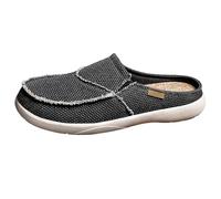 Viaoragiosa Mens Backless Slip On Sneakers Shoe,Men'S Backless Sneakers,Mens Breathable Mules Soft,Men'S Heelless Casual Mule Shoes,Canvas Sneaker,Comfortable,Flat,For Outdoor,Summer