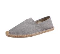 Viaoragiosa Men's Canvas Slip On Casual,Low Top Slip On Canvas Shoes Men,Breathable,Wear Resistant,Lightweight,Suitable for Walking,Traveling,Playing at The Beach,Shopping,Dating Gray