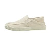 Viaoragiosa Men's Canvas Slip On Casual,Men's Canvas Wide Version Canvas Shoes,Wear Resistant,Lightweight,Flexible,Suitable for Walking,Traveling,Playing at The Beach,Shopping Beige