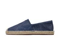 Viaoragiosa Men's Canvas Wide Version Canvas Shoes,Low Top Slip On Canvas Shoes Men,Stable,Lightweight,Fitting,Suitable for Walking,Traveling,Playing at The Beach,Shopping,Dating Blue