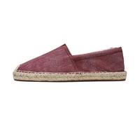 Viaoragiosa Men's Canvas Wide Version Canvas Shoes,Low Top Slip On Canvas Shoes Men,Stable,Lightweight,Fitting,Suitable for Walking,Traveling,Playing at The Beach,Shopping,Dating Red