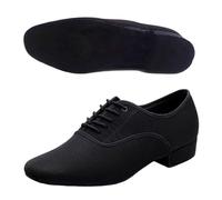 Viaoragiosa Men's Low-heeled Dance Shoes,Dance Shoes For Men Lace Up,Men Breathable Leather Ballroom,Modern,Comfort,Suede Sole,Rubber Sole,for Stage,Ballroom,Tango