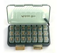 Viaptus 7 Day Pill Box Organiser, Weekly Tablet Case 3 Times a Day - Green | 21 Large Separate Compartments | Portable Daily Medication Organizer | for Vitamins, Oil Fish and Supplements | Travel & Home