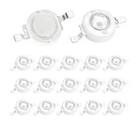 VIAPUICE High Power LED Chip 1.8-3.4V 300-350ma Blue 20 Pcs | LED Lamp Beads COB Light Emitter Components Bulb Lamp for Experiments Indicator Lights DIY Decorative Lighting