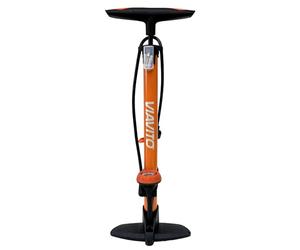 VIAVITO Bicycle Stand Floor Pump with Pressure Gauge for Bike Cycle Inflatables, Multifunctional Air Pump High Pressure Tyre Inflator for Presta, Schrader and Dunlop Valves, 11 Bar/160 PSI