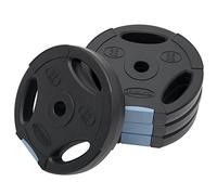 VIAVITO Tri Grip Vinyl Standard Weight Plates