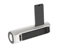 Viawispp Portable Air Conditioner Cooling Fan USB Mini AC Tower Fan (White)