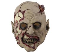 Viawispp Scary Mask,Full Head Rubber Scary Mask,Realistic Halloween Mask | Halloween Mask,Realistic Monster Demon Zombie Halloween Mask, Horror Cosplay Costumes Accessory