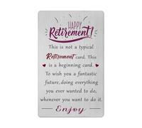 Viayen Retirement Cards for Women Men 2024 for Coworkers Boss Teacher- Happy Retirement Party Gift Decorations