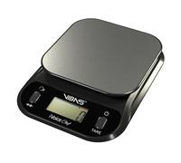 VIBAS iVoice Chef Speaking Kitchen Scale, for the Blind or the Elderly, Speaks 5 Languages, with Sound Aids for Orientation, Weight Repeat, Adjustable Volume, Capacity 10 Kg-22lb, Batteries Included