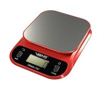 VIBAS iVoice Chef Speaking Kitchen Scale, for the Blind or the Elderly, Speaks 5 Languages, with Sound Aids for Orientation, Weight Repeat, Adjustable Volume, Capacity 10 Kg-22lb, Batteries Included