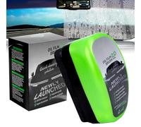 Vibbang 150ml Oil Film Cleaning Brush, Glass Cleaning Board, Car Window Cleaner Automotive Oil Film Remover, Car Windscreen Cleaner, for Easily Improve Clarity and Visibility