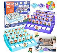Vibbang Guess Who? Fun Family Game for Kids - Travel & Home, 2 Players, Ages 6+