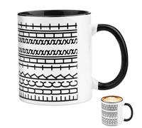 Vibbang Hidden Message Coffee Mug, Funny Swear Word Mug, Hidden Tea Cup, Sarcastic Tea Cup, Adult Humour, Novelty Creativity Funny Ceramic Coffee for Coworkers & Work Besties