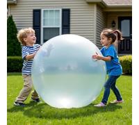 Vibbang Magic Bubble Balls, Inflatable Water Ball, Transparent Bouncy Balloons, Super Wubble Bubble Ball, Water Bubble Ball for Outdoor Play for Beach Garden Outdoor Party