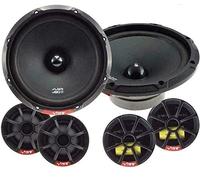 Vibe 2 Piece Slick5C 5.25 in 13 cm 2 Way Component Car Door Speakers And Tweeters 240 W SLICK5C