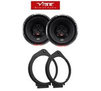 VIBE 480 Watts 2 Way Front Rear Car Door Speakers Kit For Chevrolet Silverado