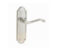 VIBE Beaumont Lever Latch on Satin Chrome Door Handle Beaumont Lever Latch on Satin Chrome for Internal Doors