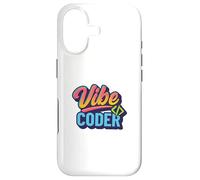 Vibe Coder Aesthetic Retro Programming Design Case for iPhone 17