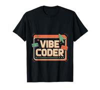 Vibe Coder Software Programmer Developer Coding - T-Shirt