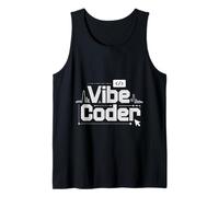 Vibe Coder Software Programmer Developer Coding - Tank Top