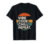 Vibe Coding - Generative AI Programming, Chill, Repeat T-Shirt