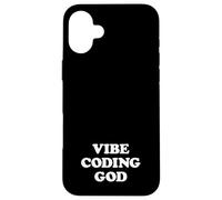 Vibe Coding God | Funny Software Developer Case for iPhone 16 Plus