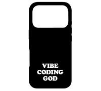 Vibe Coding God | Funny Software Developer Case for iPhone 17 Pro