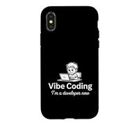 Vibe Coding I Am A Developer Now Programmer Software Design Case for iPhone X/XS