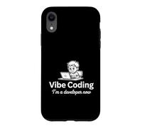 Vibe Coding I Am A Developer Now Programmer Software Design Case for iPhone XR