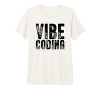 Vibe Coding Programmer Developer Tech Enthusiast Premium T-Shirt
