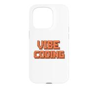 Vibe Coding Retro Pixel Tee Funny Programmer Developer AI Case for iPhone 15 Pro