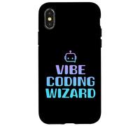 Vibe Coding Wizard | Modern Software Developer AI Case for iPhone X/XS