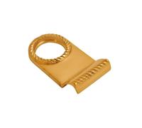 Vibe Georgian Cylinder Pull on Brass, Front Door Pull for Use on Doors for Security, Cylinder Lock with Curved Finger Grip, Latch Pull, Front Door Handle for Cylinder Locks
