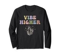 Vibe Higher Crystal High Vibration Long Sleeve T-Shirt